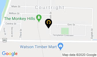 Bluewater Laser in Courtright map