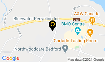 Bluewater Recycling Inc in Halifax map