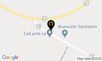 Bluewater Sanitation Inc in Kincardine map