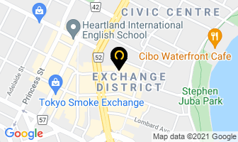 Blufish Japanese Restaurant in Winnipeg map