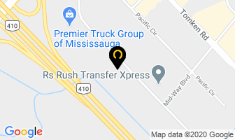Blum Canada Limited in Mississauga map