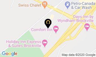 Blunt Chiropractic Clinic in Brockville map