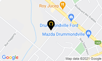 Bm Conceptions Industrielles Inc in Drummondville map