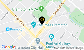 Bmo Bank Of Montreal in Brampton map