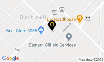 Bmo Bank Of Montreal in Bothwell map