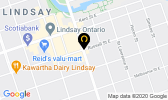 Bmt Insurance Brokers Ltd in Lindsay map