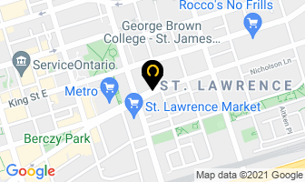 Bnotions in Toronto map