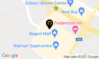 Boathouse Regent in Fredericton map