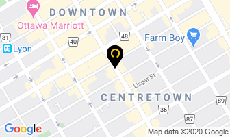Bob Thompson Jewellers in Ottawa map