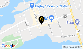 Bobcaygeon Bakery in Kawartha Lakes map