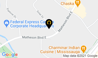 Boca Rattan in Mississauga map
