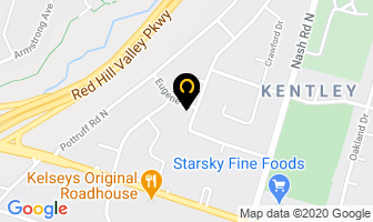 Bodhi Massage Therapy in Hamilton map