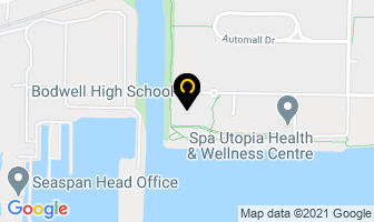Bodwell High School in Candiac map