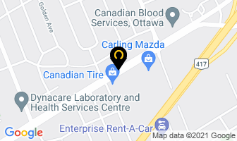 Body & Brain Healing in Ottawa map