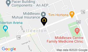 Body Mechanics Physiotherapy in Ilderton map