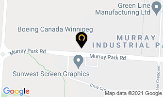 Boeing Canada Winnipeg in Winnipeg map