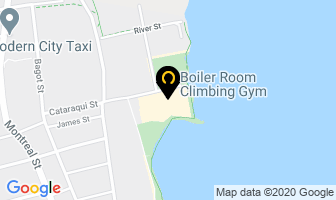 Boiler Room Climbing Gym in Kingston map