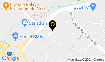 Boisvert Nathalie Ca in Blainville map