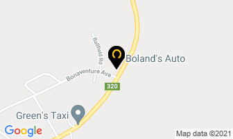 Boland's Auto Ltd in Division No. 7, Subd. D map