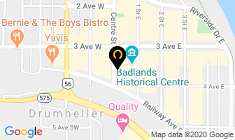 Bold Efexx Hair Shop in Drumheller map