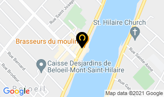Boll&eacute; Communications Inc in Beloeil map