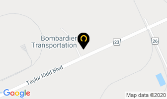 Bombardier Transportation in Loyalist map