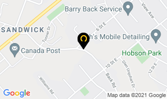 Bonanza Creek Contracting Ltd in Courtenay map