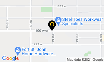 Bonavista Energy Corp in Fort St. John map