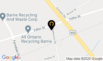 Boncor Building Products Co in Barrie map