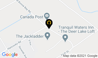 Bond`s Auto Body in Deer Lake map