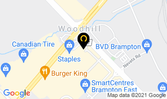 Bonnie Togs in Brampton map