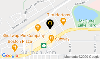 Book Nook Etc in Salmon Arm map