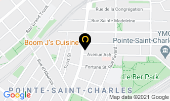 Boom J's Cuisine in Brantford map