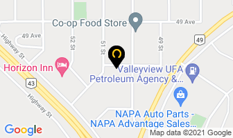 Boomer Oilfield Services Ltd in Valleyview map