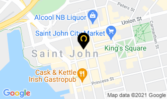 Booster Juice in Saint John map
