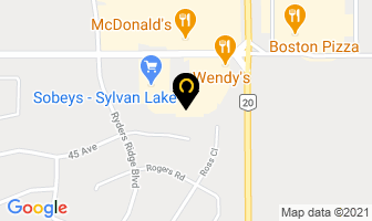 Booster Juice in Sylvan Lake map