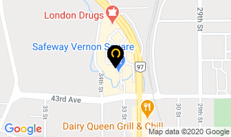 Booster Juice in Vernon map