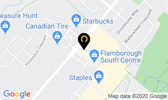Booster Juice in Hamilton map