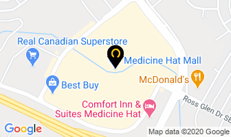 Bootlegger Medicine Hat Mall in Medicine Hat map