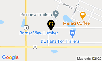 Border View Lumber in Seaforth map
