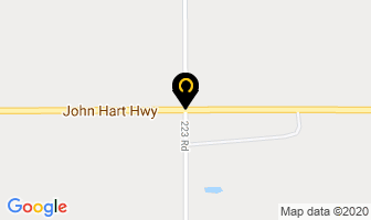 Borek Construction Ltd in Dawson Creek map