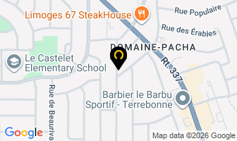 Bornes De Recharge Electron in Terrebonne map