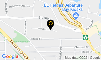 Boroski Ray Trucking in Nanaimo map