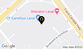 Bose Carrefour Laval in Beauharnois map