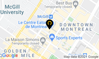 Bose Centre Eaton De Montréal in Brantford map