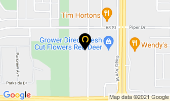 Boss Lubricants in Red Deer map
