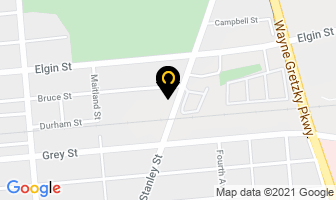 Boston Design Manufacturing Ltd in Brantford map