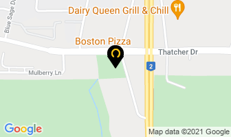 Boston Pizza in Moose Jaw map