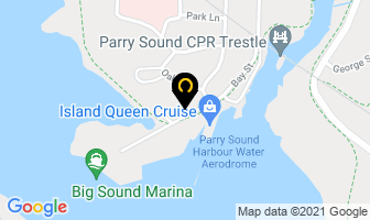 Boston Pizza in Parry Sound map