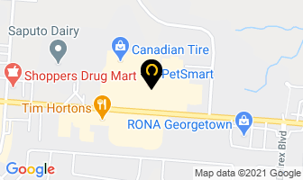 Boston Pizza in Halton Hills map